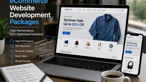 eCommerce Website Development Packages – High-Performance, SEO-Optimized Solutions